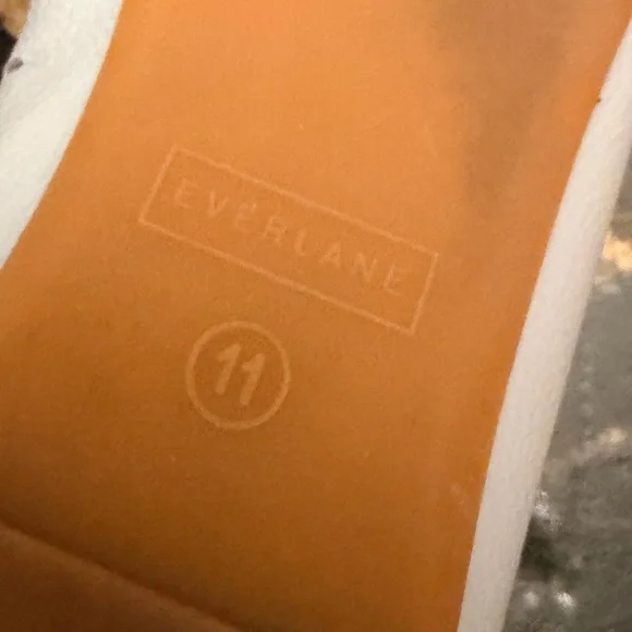 EVERLANE DAY GLOVE in LIGHT Blue Leather Flats Sz 11 - Picture 6 of 12